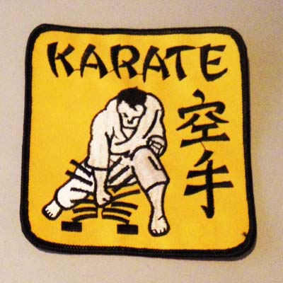 Aufnäher Karate