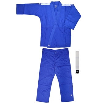 Judoanzug ADIDAS Club, blau