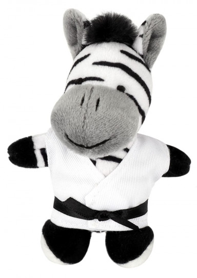 Schlüsselanhänger Budo-Stofftier Zebra
