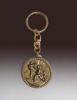 Schl�sselanh�nger Medaille KARATE